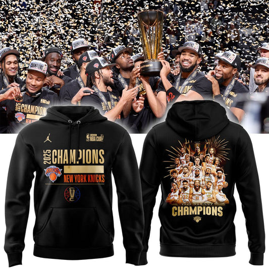 New York Knicks 2025 Cup Champions Combo Hoodie