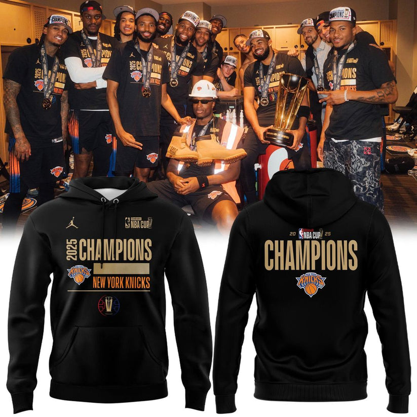New York Knicks 2025 Cup Champions Combo Hoodie