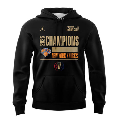 New York Knicks 2025 Cup Champions Combo Hoodie