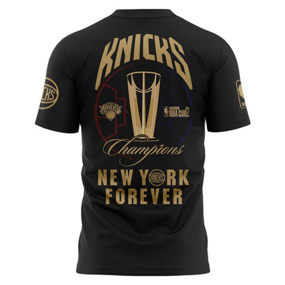 New York Knicks 2025 Cup Champions Combo T-Shirt