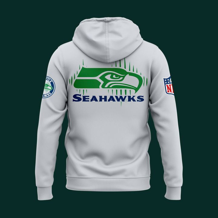 Seattle Seahawks 2025 Rivalries Sideline Hoodie Gray (Updated Version)
