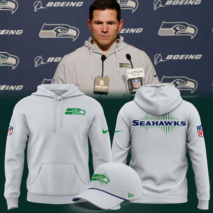 2025 Seattle Seahawks Rivalries Hoodie – Coach Mike Macdonald