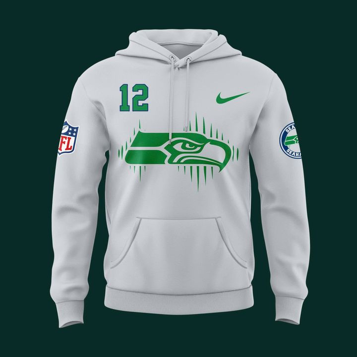 Seattle Seahawks 2025 Rivalries Sideline Hoodie Gray (Updated Version)