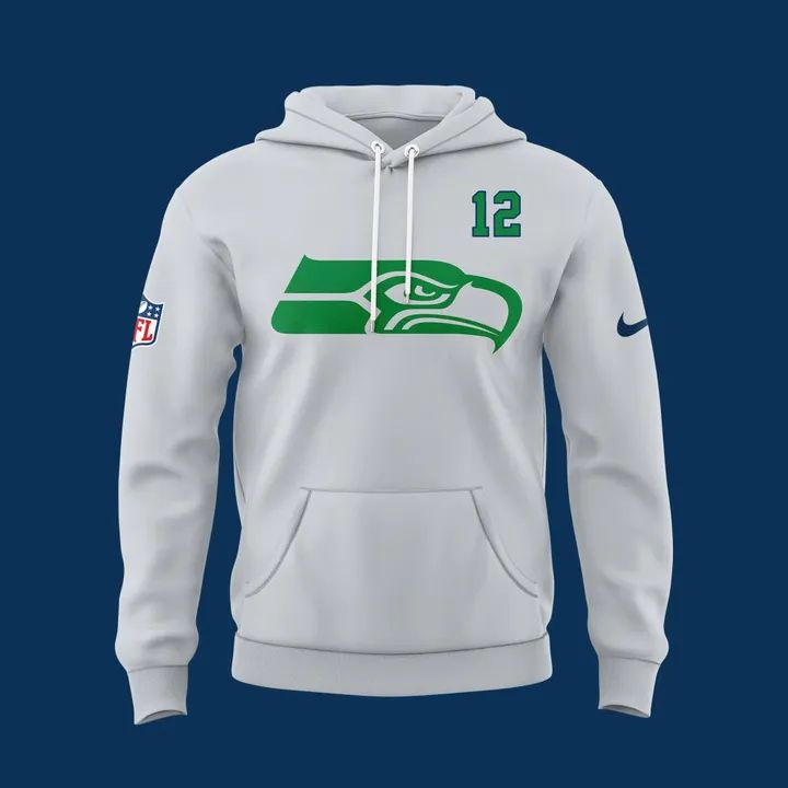 Unisex Seattle Seahawks Rivalries Collection "12 AS ONE" Pullover Hoodie