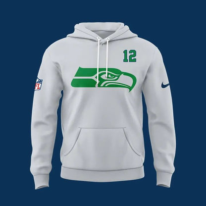 Unisex Seattle Seahawks Rivalries Collection "12 AS ONE" Pullover Hoodie