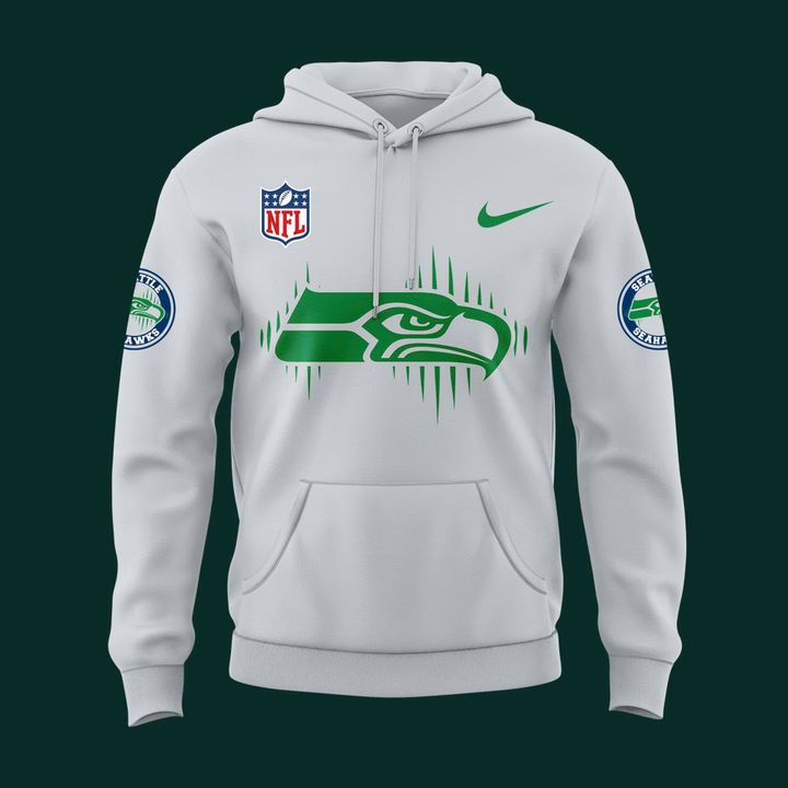 Seattle Seahawks 2025 Rivalries Sideline Hoodie (Wolf Gray)