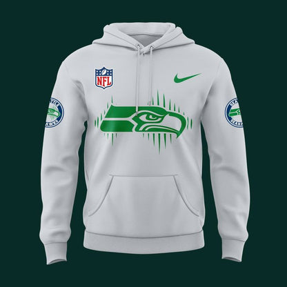 Seattle Seahawks 2025 Rivalries Sideline Hoodie (Wolf Gray)
