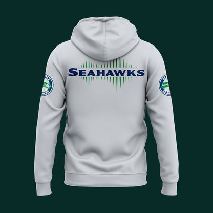 Seattle Seahawks 2025 Rivalries Sideline Hoodie (Wolf Gray)