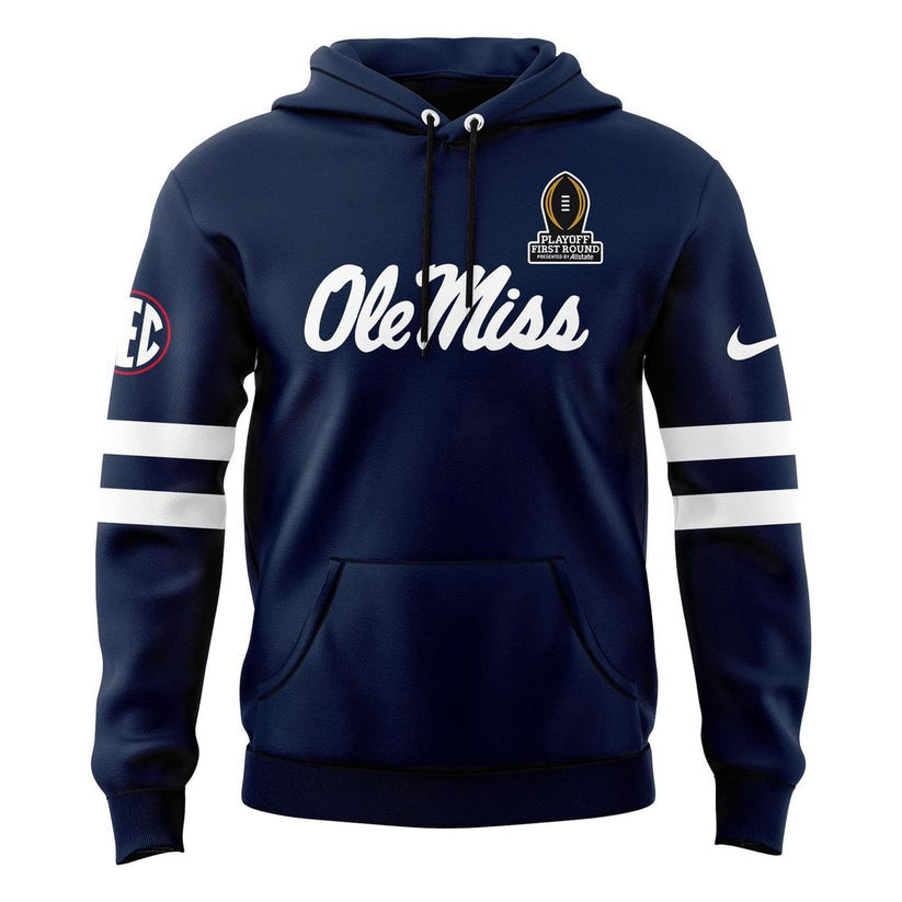 Ole Miss Football 2025 CFB Hotty Toddy Pullover Hoodie