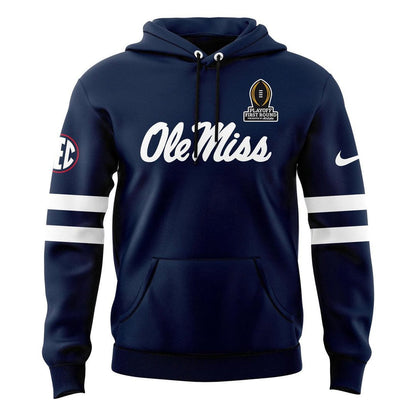Ole Miss Football 2025 CFB Hotty Toddy Pullover Hoodie