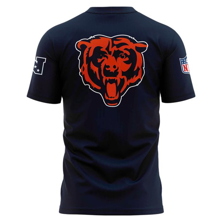 Men's Navy Chicago Bears Caleb Williams Iceman T-shirt