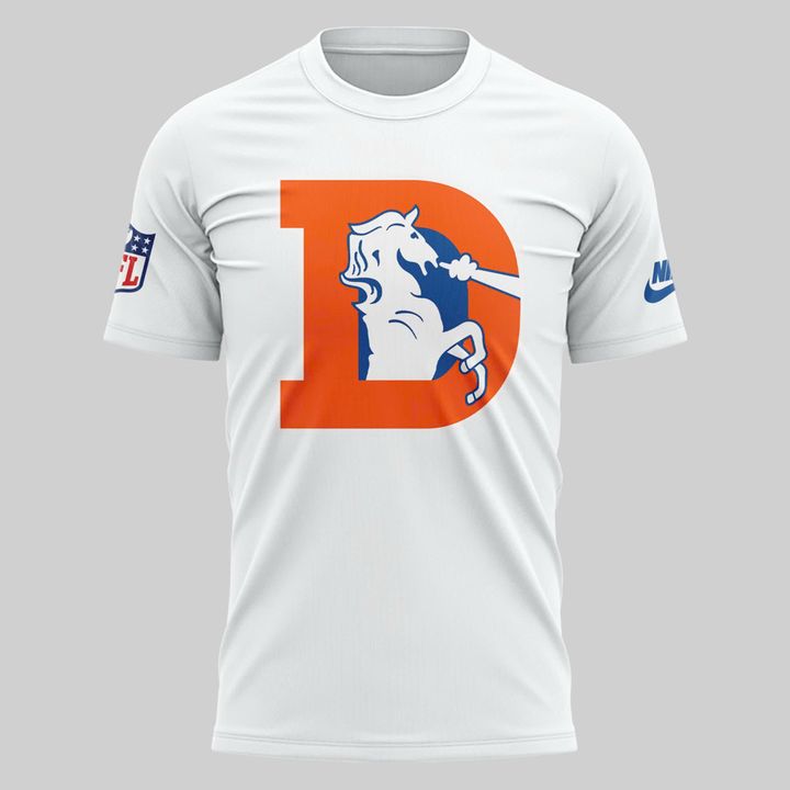 Denver Broncos White Out 2025 Limited Edition T-Shirt