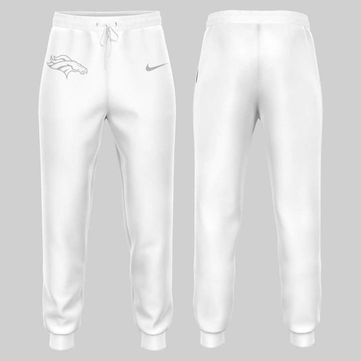 Denver Broncos Summit White 2025 Hoodie