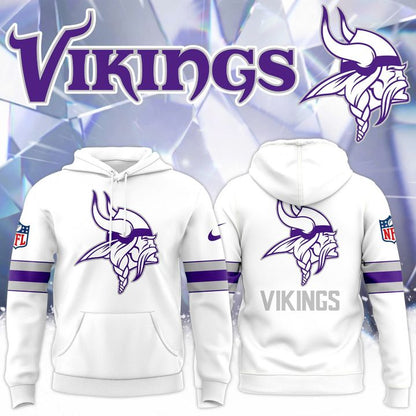 Vikings White Out 2025 Hoodie