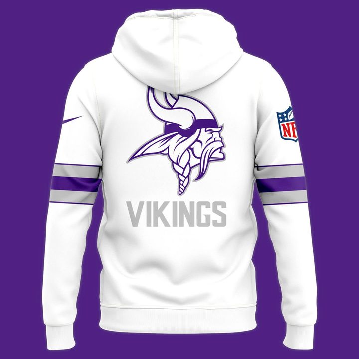 Vikings White Out 2025 Hoodie