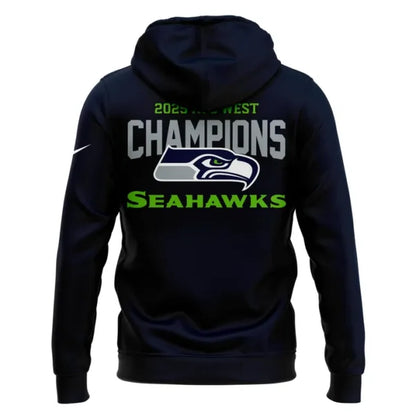 Official Seattle Seahawks 2025 NFC West Division Champions “Been There Won That” Hoodie | Jogger | Cap