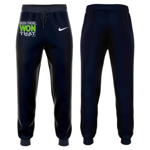 Official Seattle Seahawks 2025 NFC West Division Champions “Been There Won That” Hoodie | Jogger | Cap