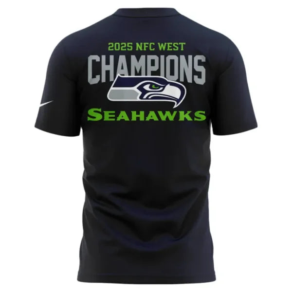 Official Seattle Seahawks 2025 NFC West Division Champions “Been There Won That” Tshirt | Jogger | Cap