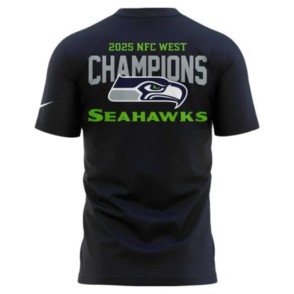 Official Seattle Seahawks 2025 NFC West Division Champions “Been There Won That” Tshirt | Jogger | Cap