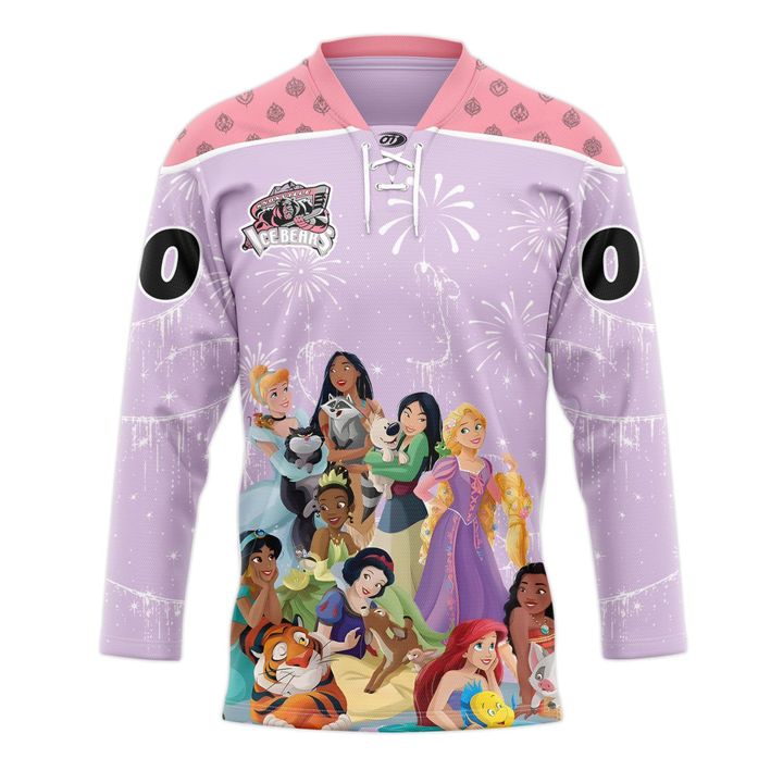Knoxville Ice Bears Pucks &amp; Princesses Specialty Jersey