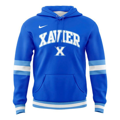 Xavier Basketball Running Man Uniform Hoodie - Special Edition
