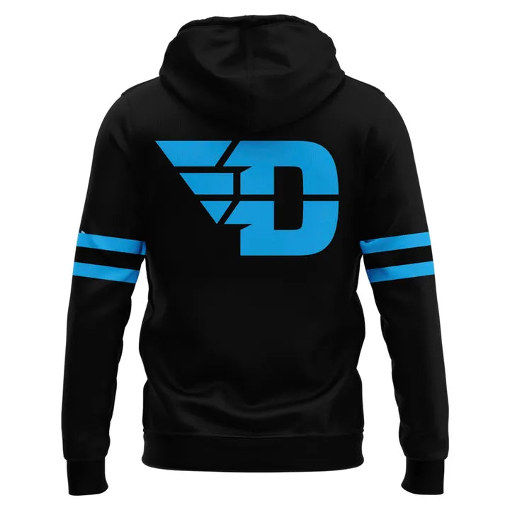 Special 2026 Stealth Black Dayton Men's Basketball Hoodie
