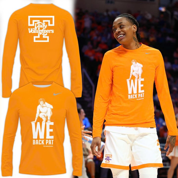 Tennessee Lady Vols Basketball “We Back Pat” Long Sleeve Shirt - Limited Edition