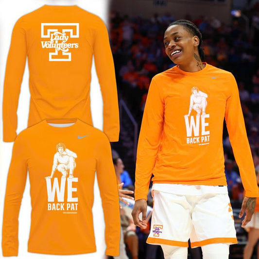 Tennessee Lady Vols Basketball “We Back Pat” Long Sleeve Shirt - Limited Edition