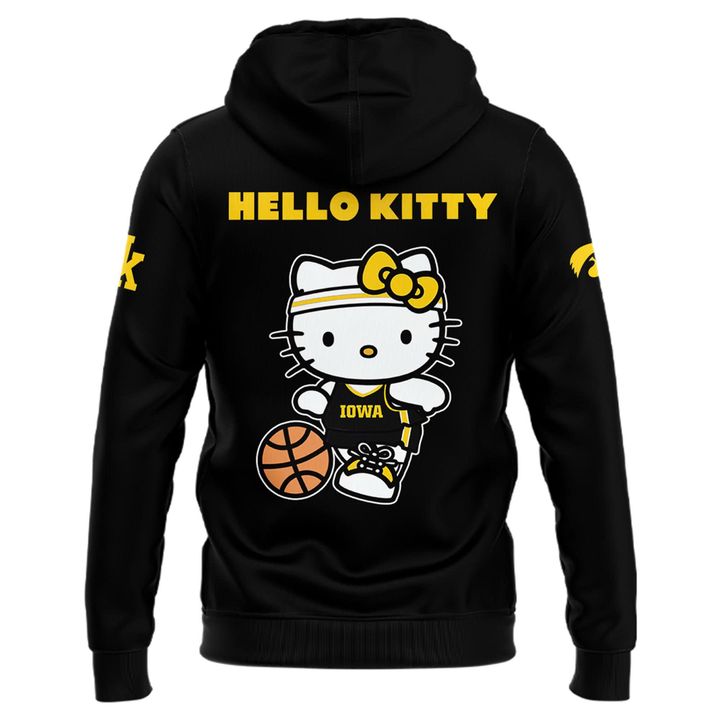 Special 2026 Hello Kitty Iowa Women's Basketball Hoodie