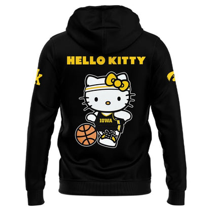 Special 2026 Hello Kitty Iowa Women's Basketball Hoodie