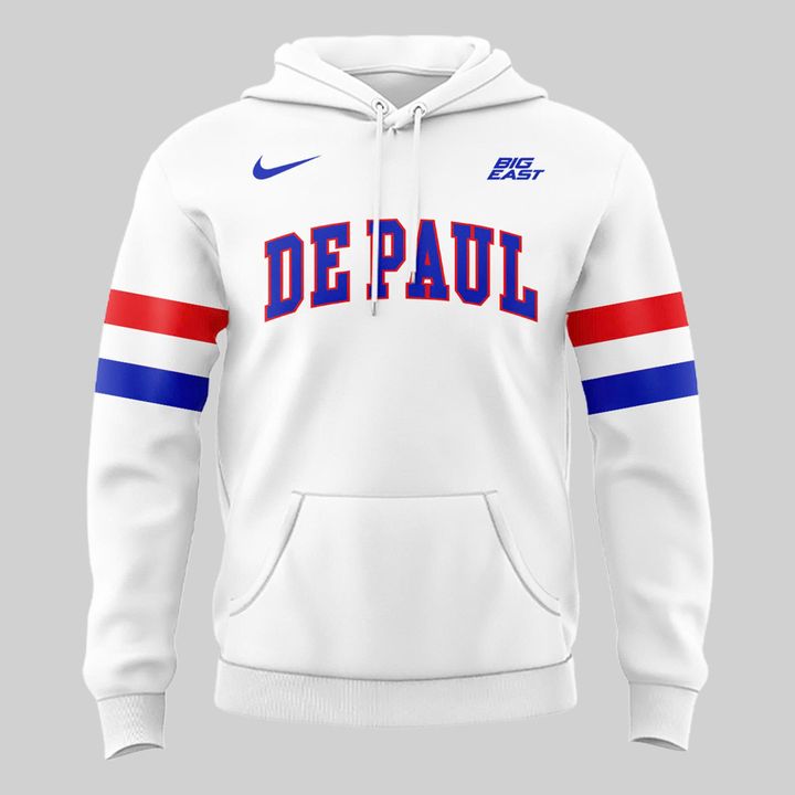 Special Retro Uniform DePaul Basketball Hoodie