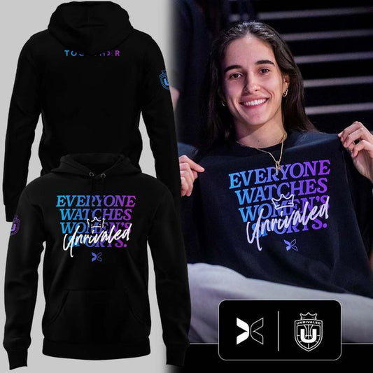 “Everyone Watches Women’s Sports” Unrivaled Hoodie