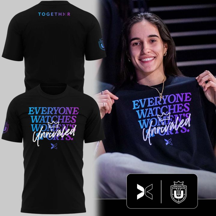 “Everyone Watches Women’s Sports” Unrivaled T-Shirt