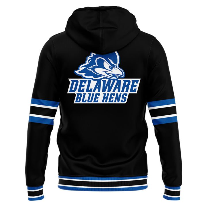 Delaware Softball 𝑺𝒕𝒆𝒂𝒍𝒕𝒉 𝑩𝒍𝒂𝒄𝒌 Uniform Hoodie - Limited Edition