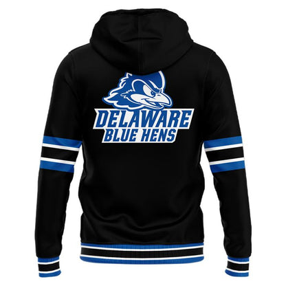 Delaware Softball 𝑺𝒕𝒆𝒂𝒍𝒕𝒉 𝑩𝒍𝒂𝒄𝒌 Uniform Hoodie - Limited Edition