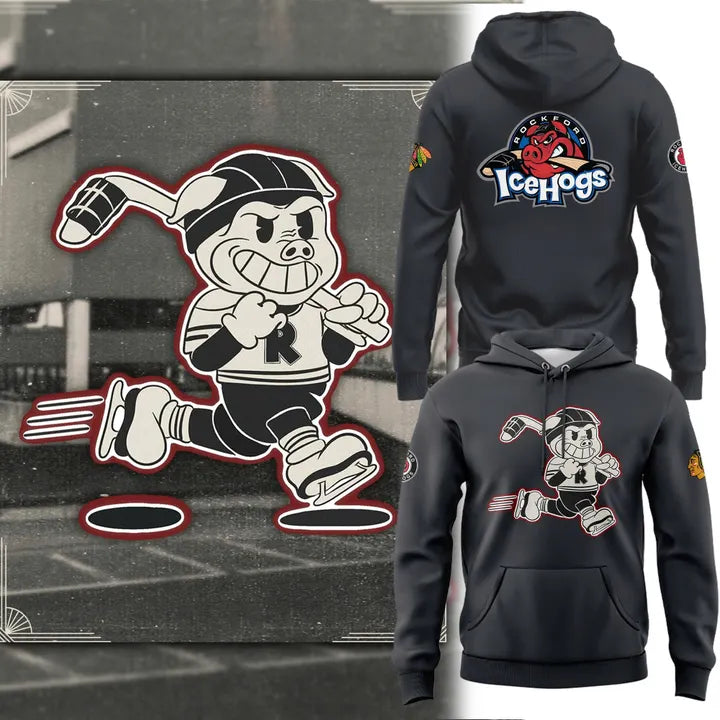 Rockford IceHogs in the 1920's Hoodie.