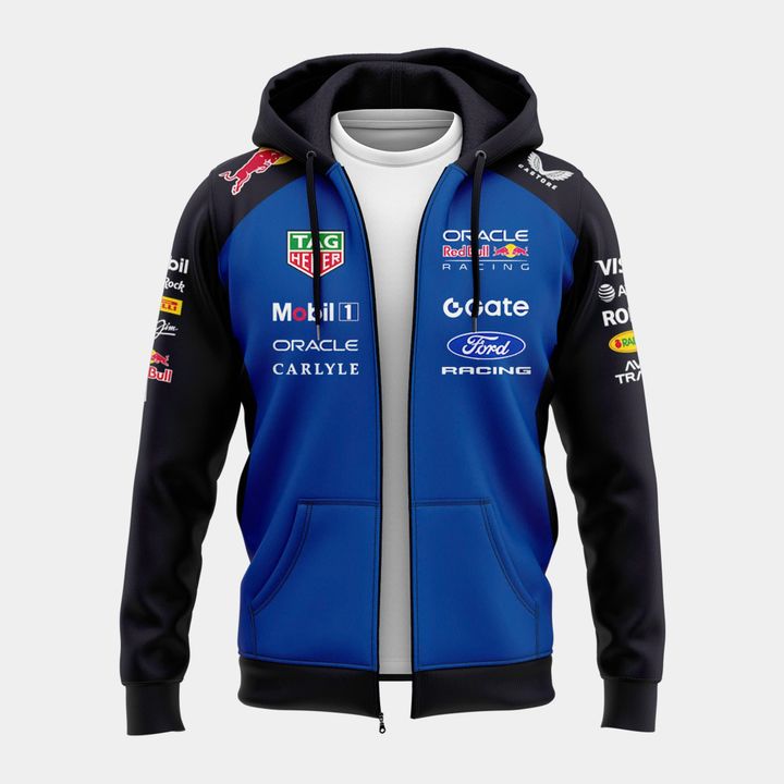 Red Bull Racing Team Collection 2026 Zip Hoodie
