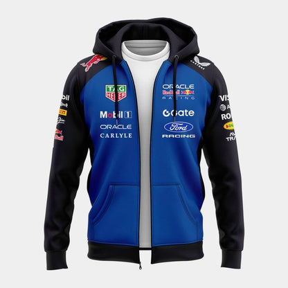 Red Bull Racing Team Collection 2026 Zip Hoodie
