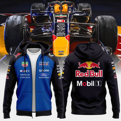 Red Bull Racing Team Collection 2026 Zip Hoodie