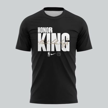 History Month MLK Jr Day Team Issued Game Warm Up T-Shirt