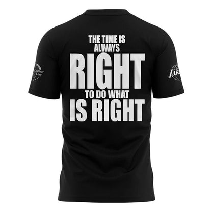 Limited edition T-Shirt Los Angeles Lakers Honoring MLK for fans