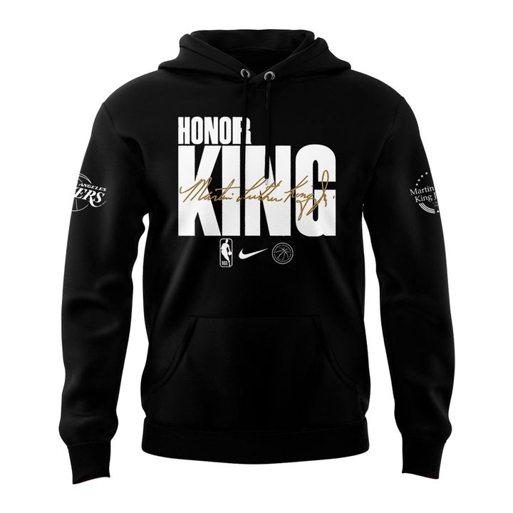 Special Edition Hoodie Los Angeles Lakers Honoring MLK for fans