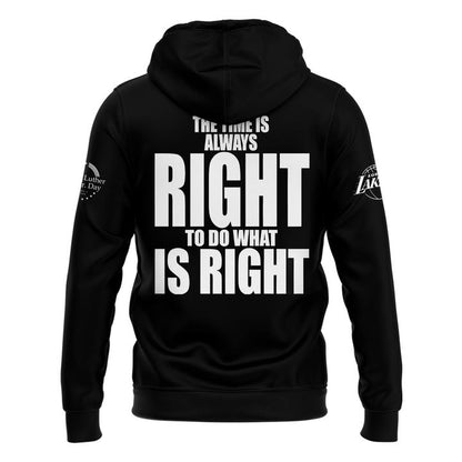 Special Edition Hoodie Los Angeles Lakers Honoring MLK for fans