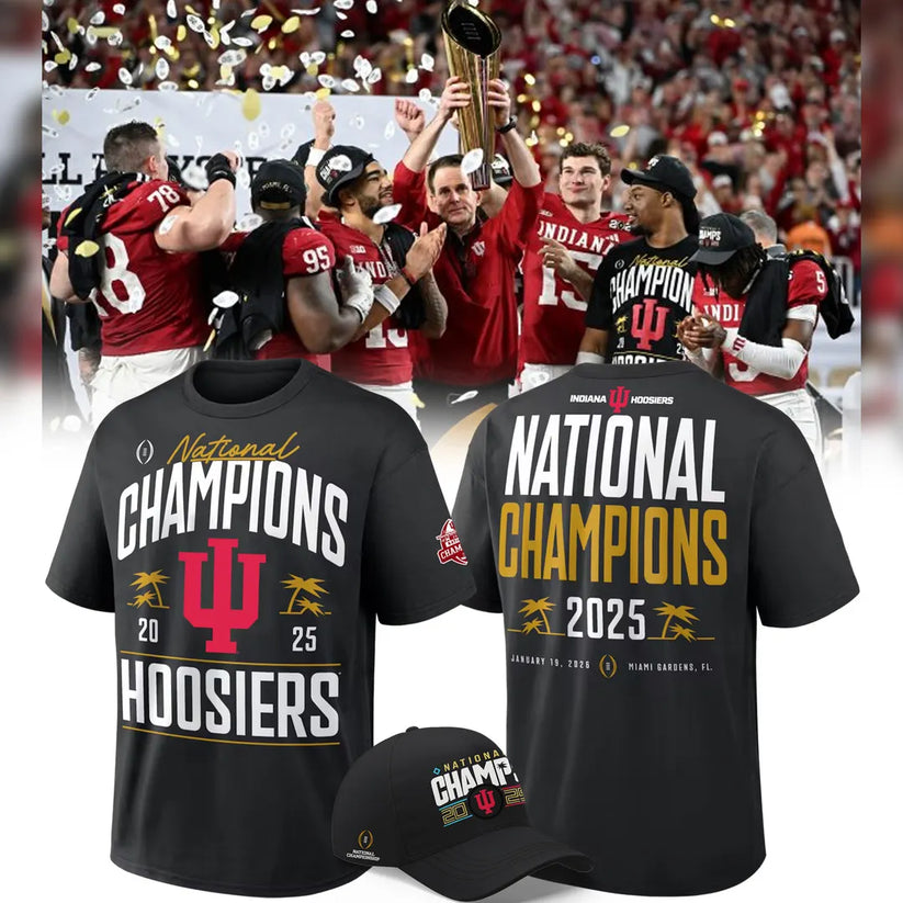 Indiana Hoosiers National Champions 2025/26 T-Shirt