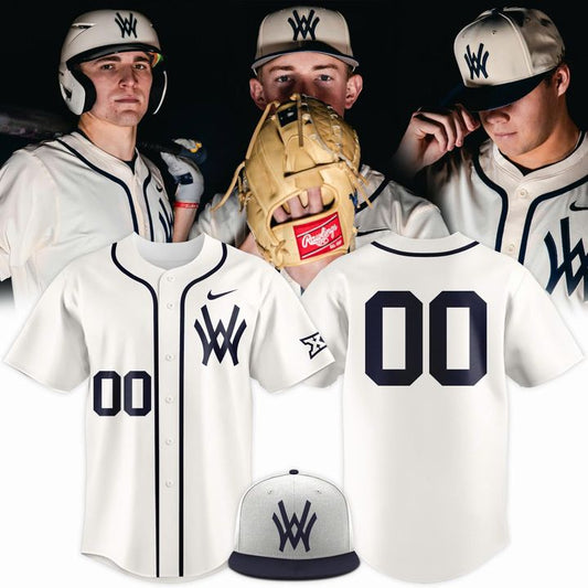 WVU Baseball 2026 Combo New Baseball Jersey