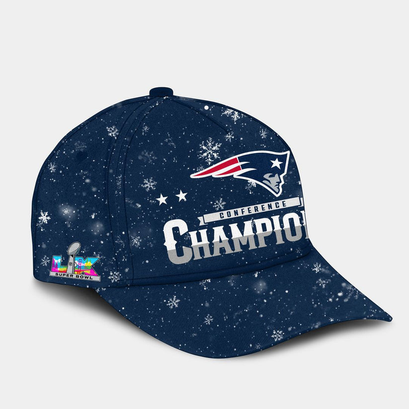 New England Patriots 2025 AFC Conference Champions Hoodie