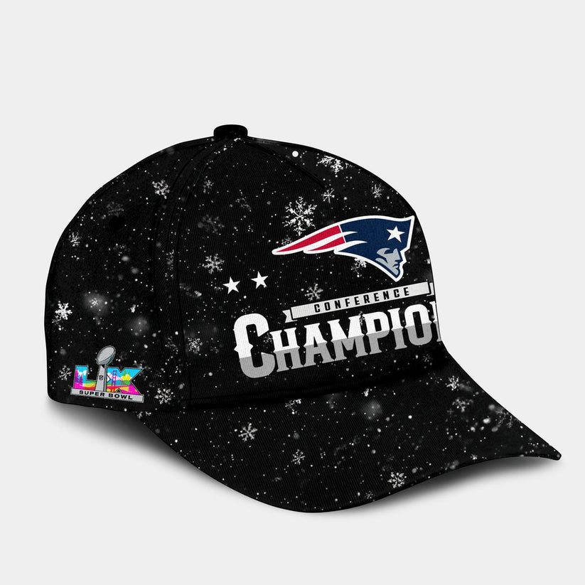 New England Patriots 2025 AFC Conference Champions Hoodie