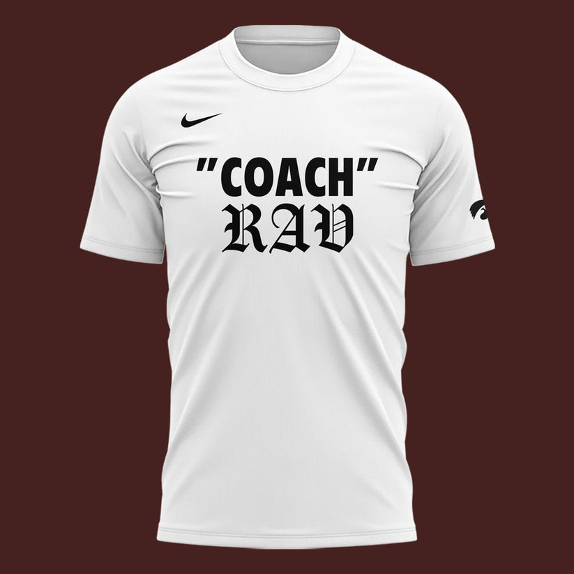Honoring Coach Raveling Iowa Hawkeyes men's basketball Limited edition T-Shirt