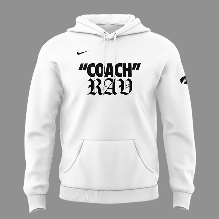 Special 2026 Coach Rav Iowa Men's Basketball Hoodie
