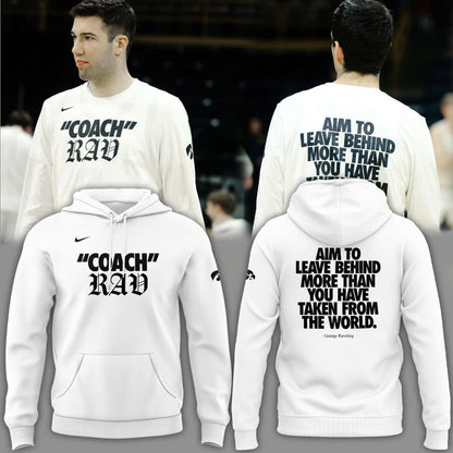 Special 2026 Coach Rav Iowa Men's Basketball Hoodie